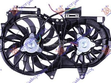 VENTILATOR (DUPLI) KOMPLET ... za Audi A4 od 2004. do 2007. god.