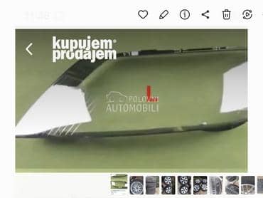 Staklo fara za Volkswagen Phaeton od 2010. do 2016. god.