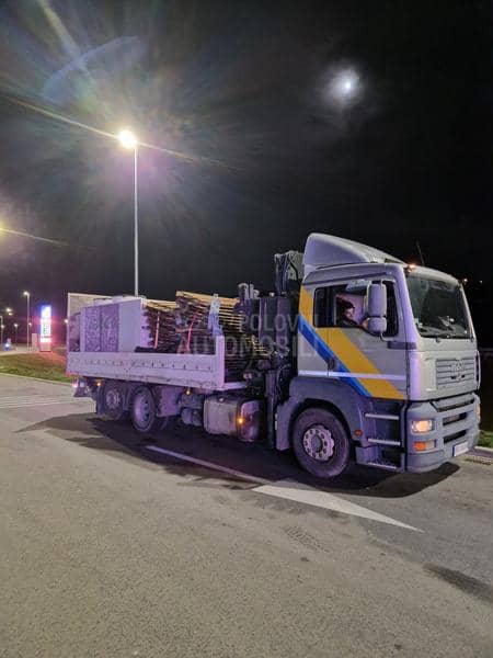 MAN 26410 11 tona  kran