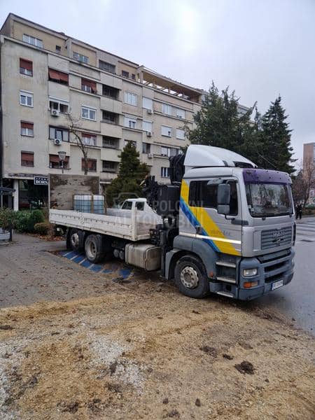 MAN 26410 11 tona  kran