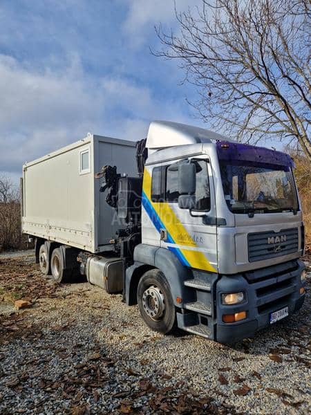MAN 26410 11 tona  kran