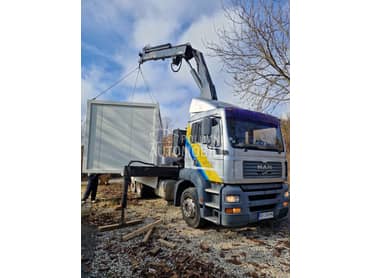 MAN 26410 11 tona  kran