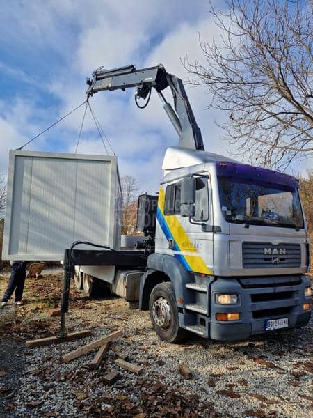 MAN 26410 11 tona  kran
