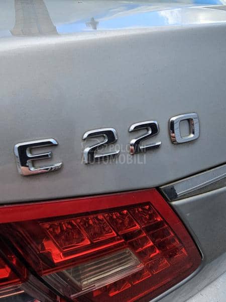 Mercedes Benz E 220 2.2 CDI Avantgard