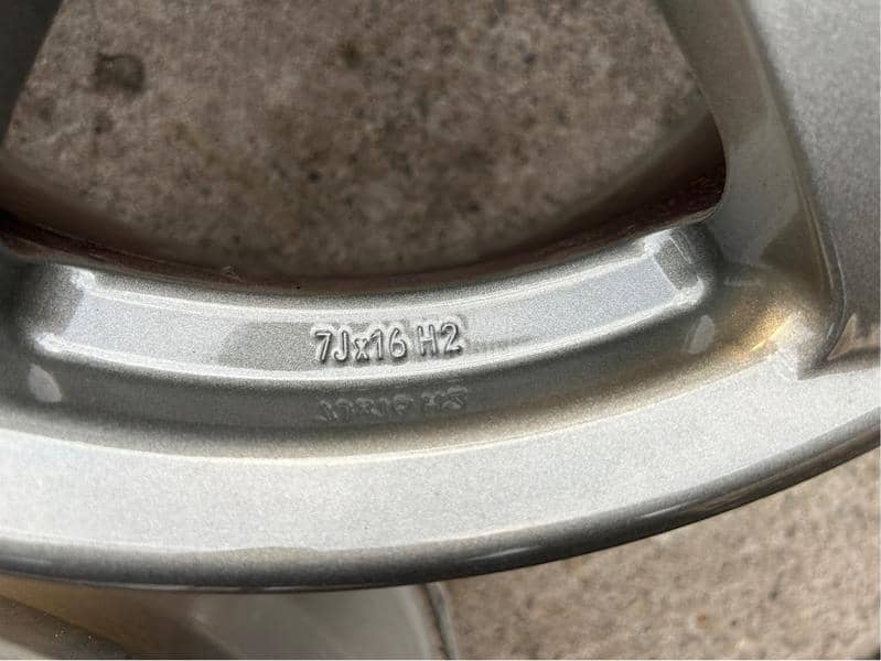 Aluminijumske felne Renault 16" 5 x 114.3