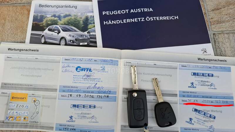Peugeot 207 1.4 8 ven tila