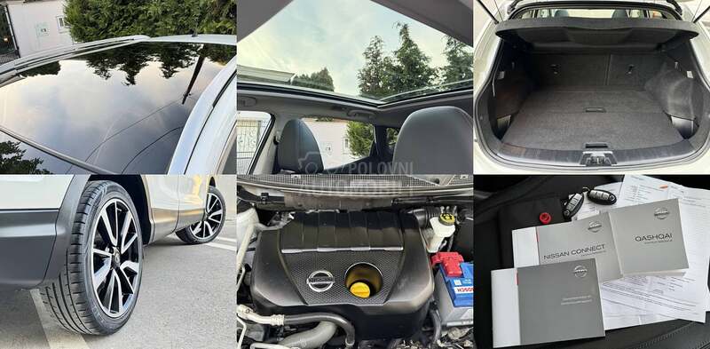 Nissan Qashqai TEKNA/PANO/360/KOŽA