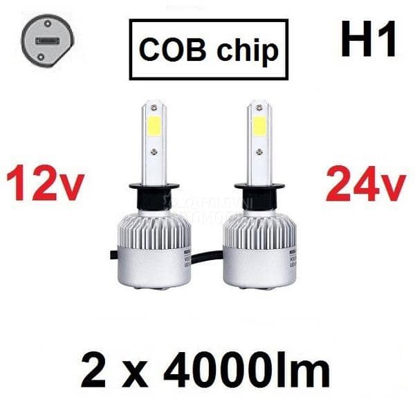 Led Sijalice H1 SET COB