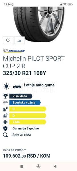 Michelin 325/30 R21 Letnja