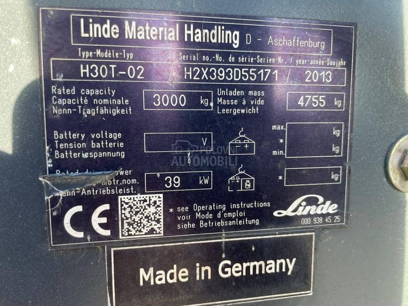 Linde H 30