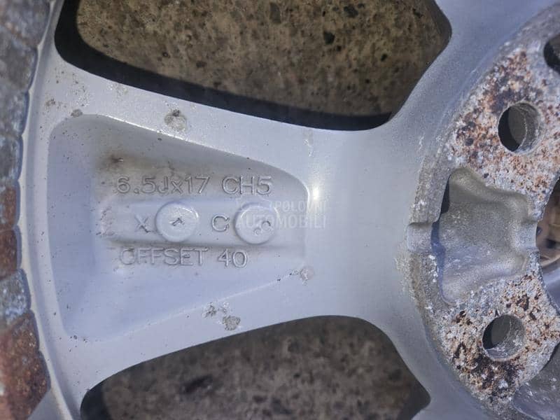 Aluminijumske felne  17" 5 x 114.3