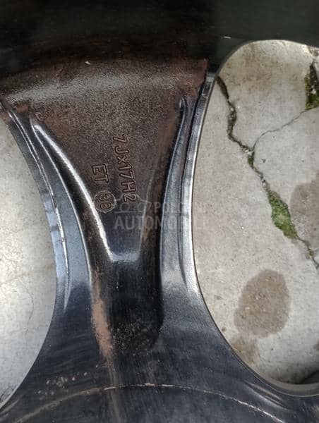 Aluminijumske felne nemacka 17" 5 x 100
