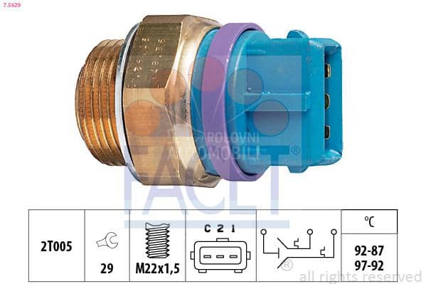 Termodavac Ventilatora Motora