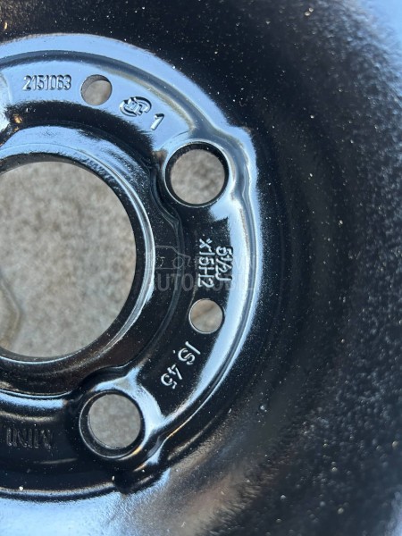 Čelične felne MINI 15" 4 x 100