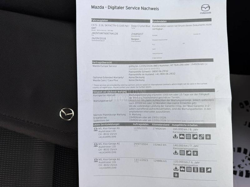 Mazda CX-5 2.0 Ben 4x4 CH