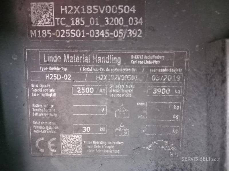 Linde H25D
