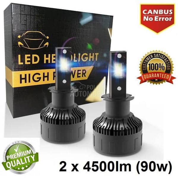Led Sijalice H3 SET H45 - CANBUS