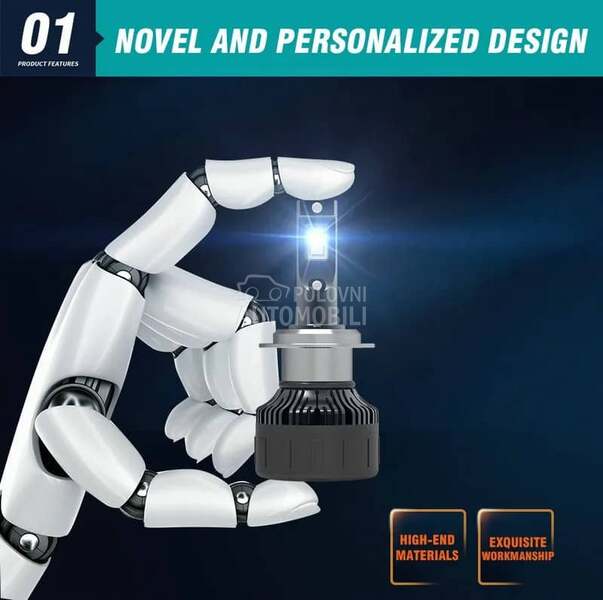 Led Sijalice H3 SET H45 - CANBUS