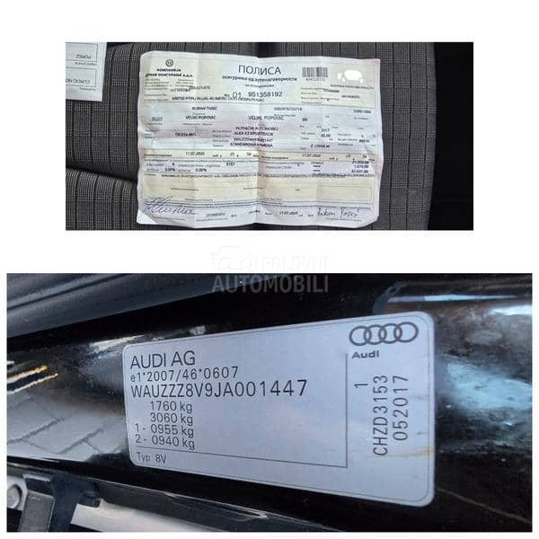 Audi A3 STronic/car vertical