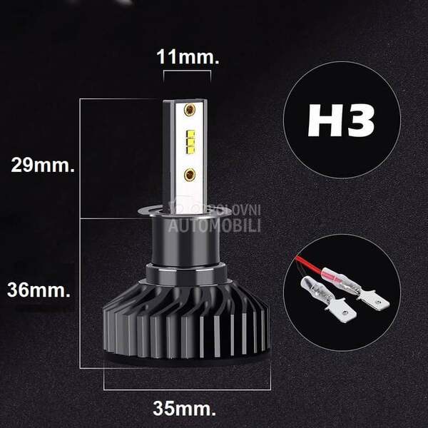 Led Sijalice H3 SET PHI ZES chip