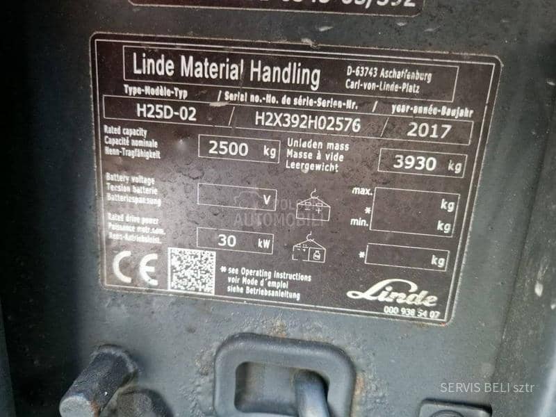 Linde H25D