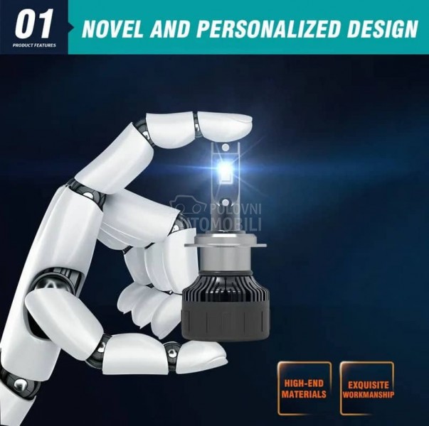 Led Sijalice H4 SET H45 - CANBUS