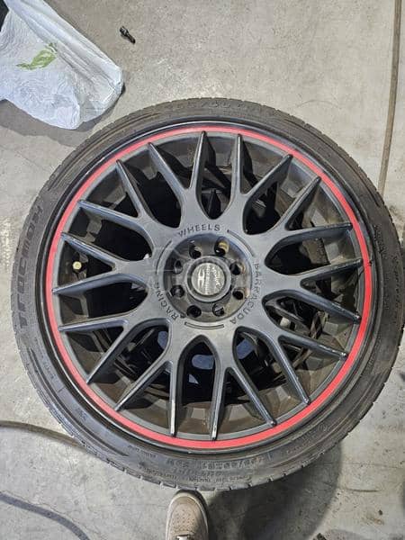 Aluminijumske felne Barracuda 17" 4 x 100