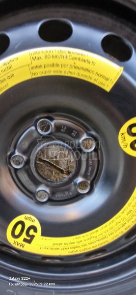 Čelične felne  16" 5 x 112