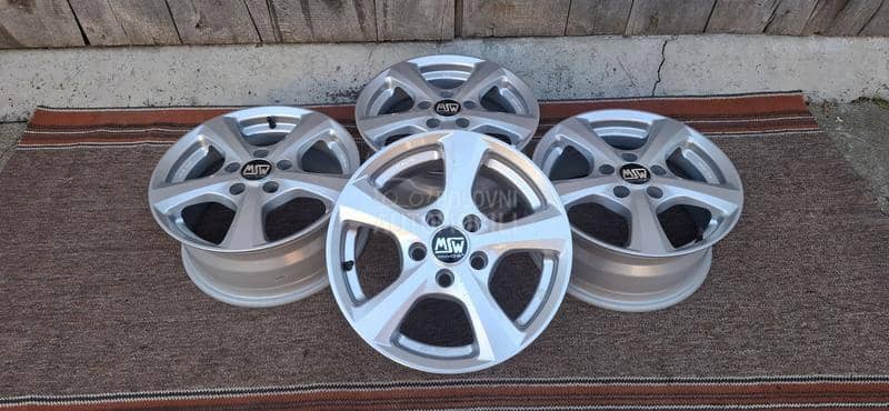 Aluminijumske felne msw o z 15" 5 x 110