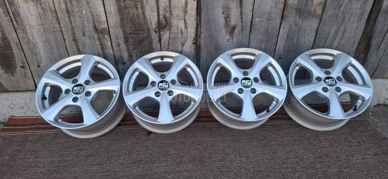 Aluminijumske felne msw o z 15" 5 x 110