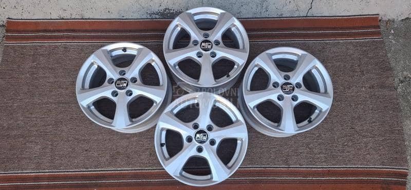 Aluminijumske felne msw o z 15" 5 x 110