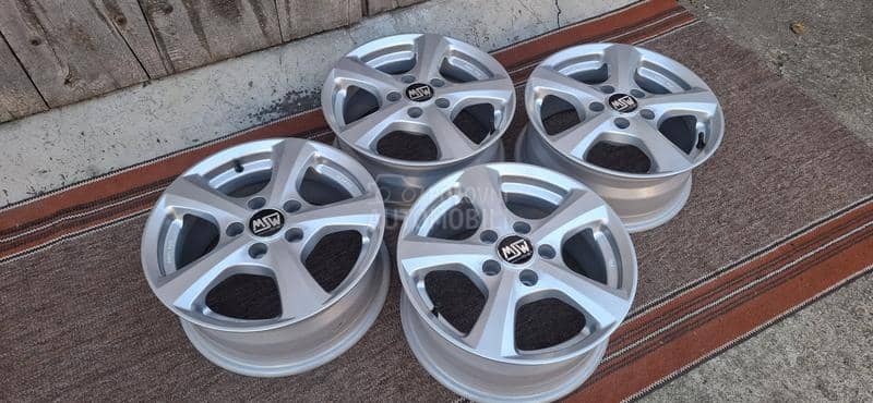 Aluminijumske felne msw o z 15" 5 x 110
