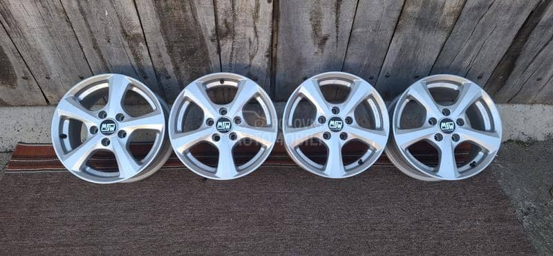 Aluminijumske felne msw o z 15" 5 x 110