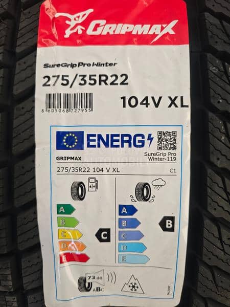 Gripmax 315/30 R22 Zimska