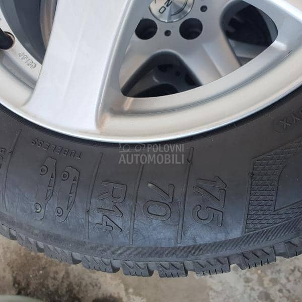 Aluminijumske felne vw,skoda 14" 5 x 100