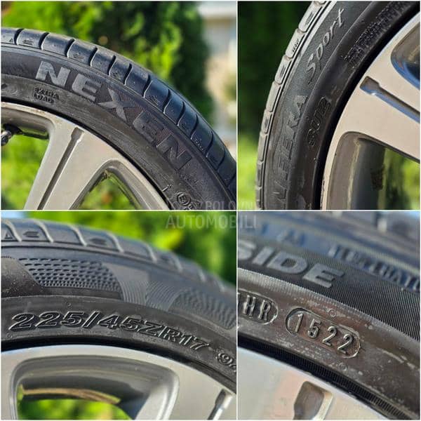 Aluminijumske felne  17" 4 x 108