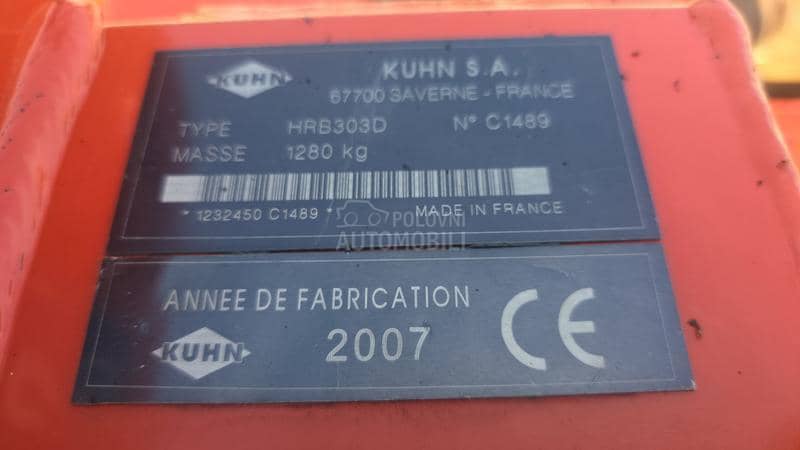 Kuhn HRB 303
