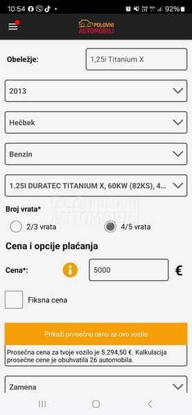 Ford Fiesta 1,25i Titanium X Ford Fiesta 1,25i Titanium X