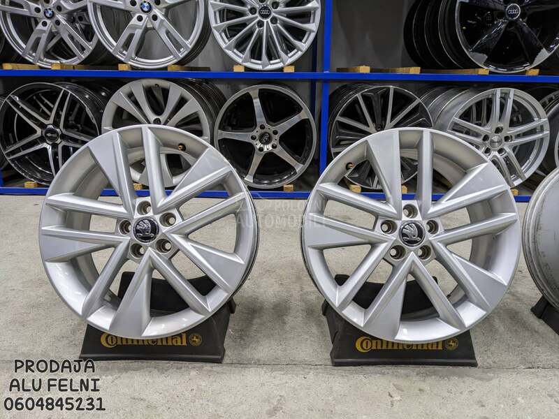 Aluminijumske felne SKODA 17" 5 x 100