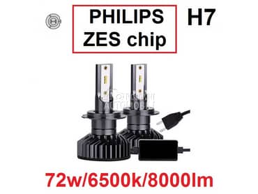 Led Sijalice H7 SET PHI ZES chip  