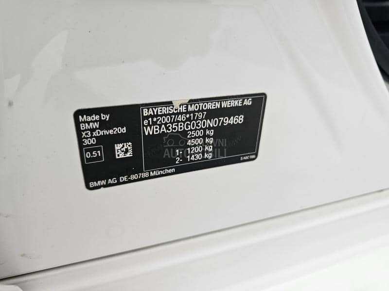 BMW X3 20d xDrive M-Paket