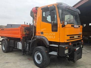 Iveco 4x4  kiper sa kranom