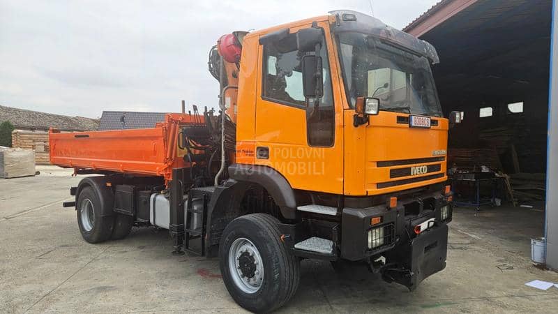 Iveco 4x4  kiper sa kranom