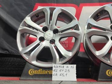 Aluminijumske felne  16" 4 x 108