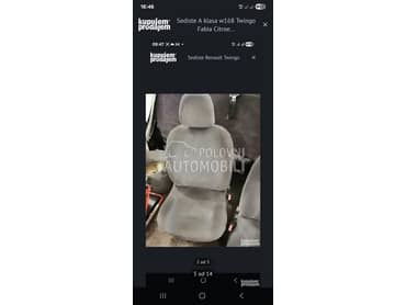 Sediste Twingo za Renault Twingo od 1994. do 2007. god.