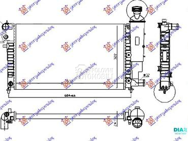 HLADNJAK MOTORA XN/XR RALLY (5 za Peugeot 106 od 1996. do 2003. god.