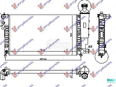 HLADNJAK MOTORA XN/XR RALLY (5 za Peugeot 106 od 1996. do 2003. god.