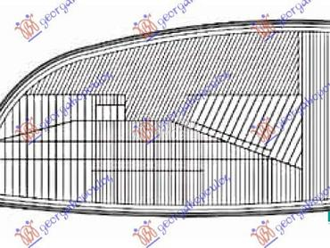STAKLO FARA za Renault Clio od 1996. do 1998. god.