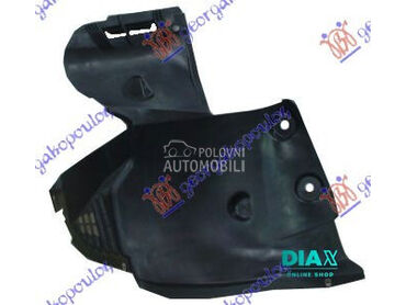 POTKRILO (PREDNJI DEO) PLASTIC za Renault Clio od 1998. do 2001. god.