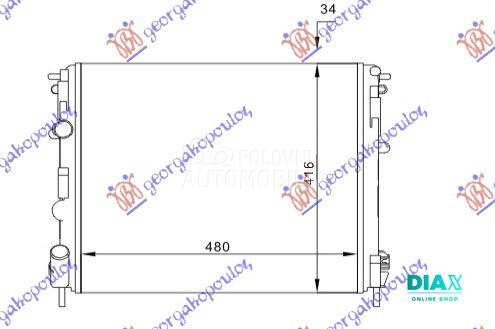 HLADNJAK MOTORA BENZIN/DIZEL (